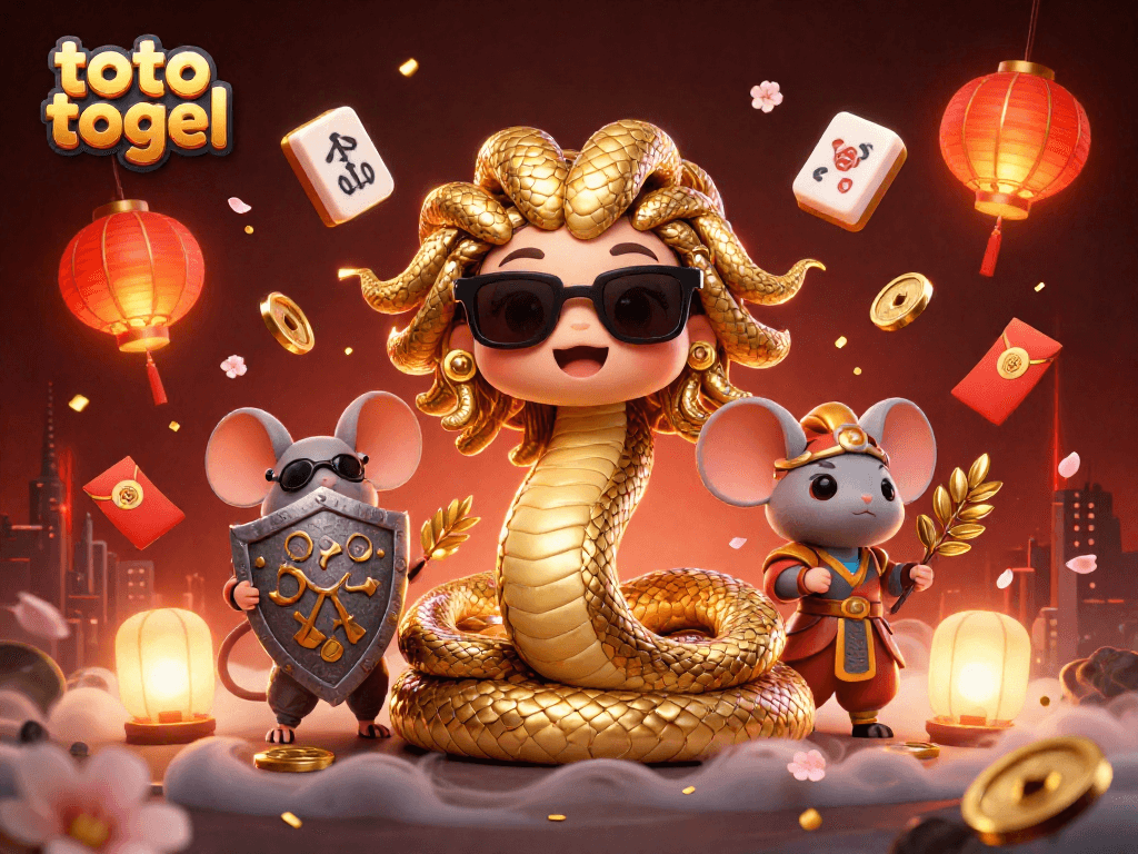 Gabungkan peluang toto togel dalam ilustrasi berwarna-warni dengan karakter menarik dan elemen permainan yang dinamis.