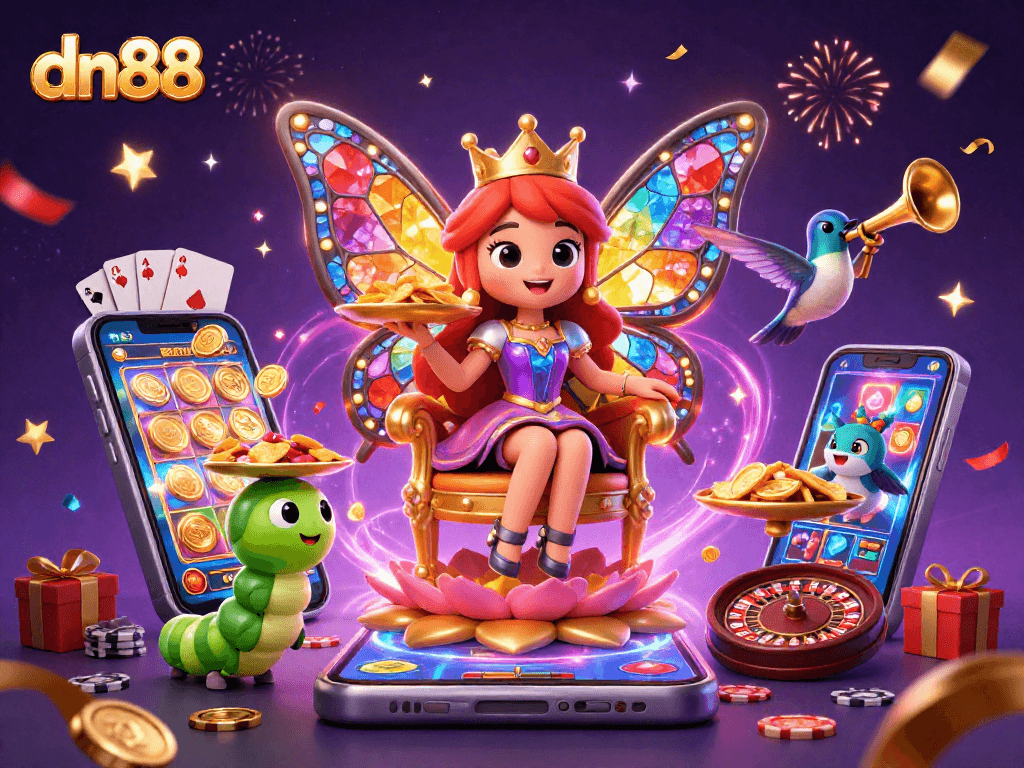 Play exciting games at dn88 with vibrant visuals and thrilling casino elements.