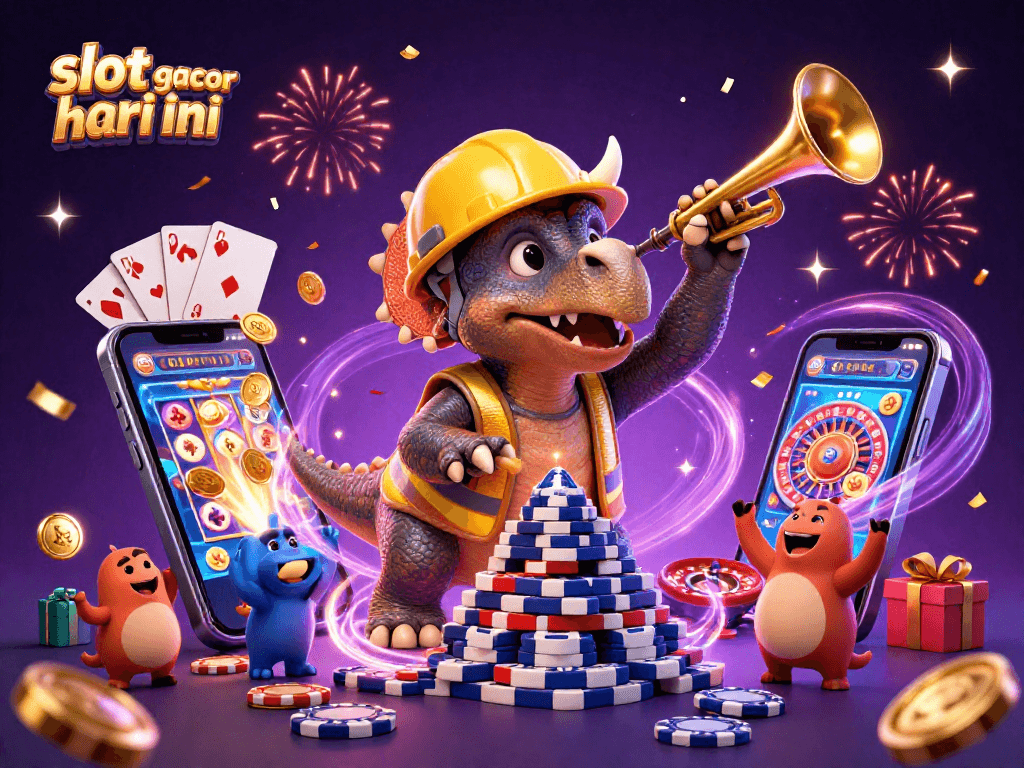 Menangkan slot gacor hari ini dengan simbol permainan yang berkilauan dan karakter ceria.