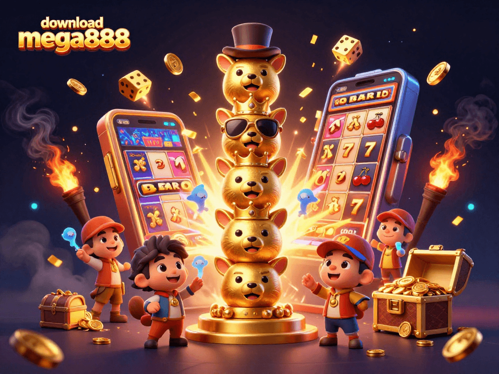 Muat turun mega888 dan nikmati pengalaman permainan slot dalam talian yang memukau dengan aksen visual keceriaan.
