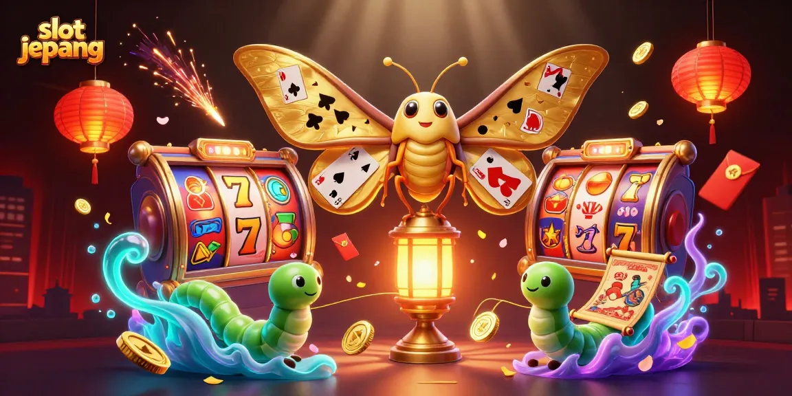 Experience thrilling slot jepang action with vibrant spinning reels and golden symbols.