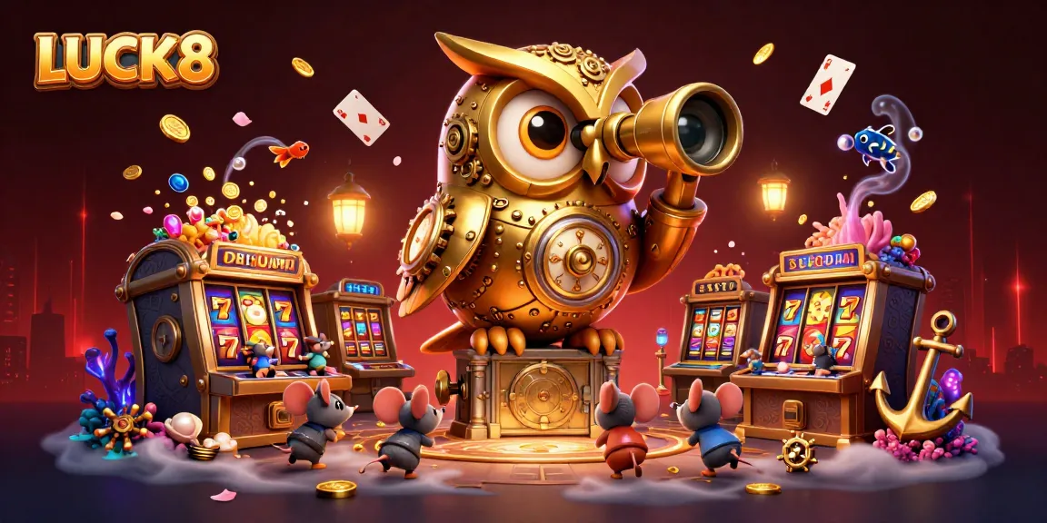 LUCK8 transforms the casino experience with immersive gaming in a vibrant 3D environment.