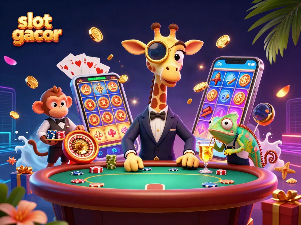 Menang jackpot di slot gacor sambil menikmati layanan bartender chameleon di kasino
