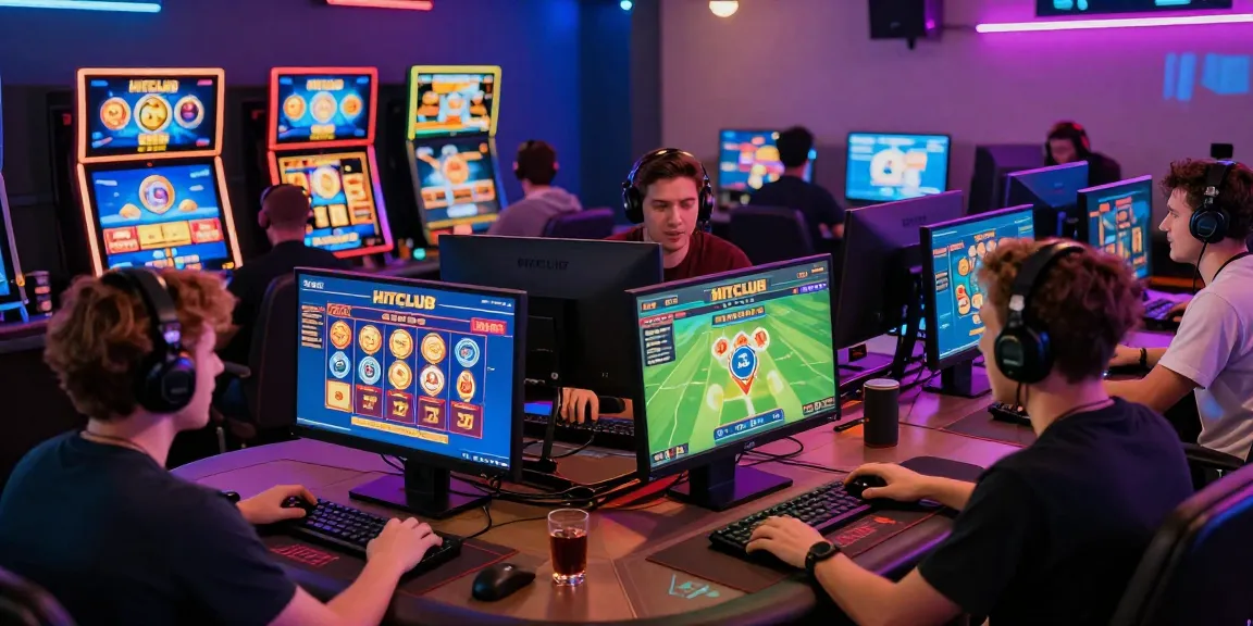 HITCLUB players enjoying diverse gaming experiences in a vibrant online casino
