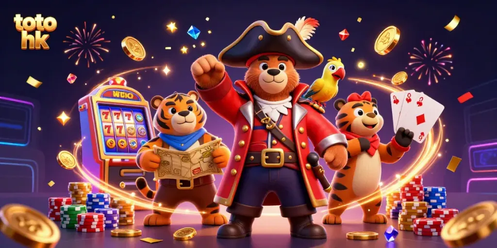 Menangkan jackpot di dunia kasino yang glamour dengan toto hk dan karakter menggemaskan.