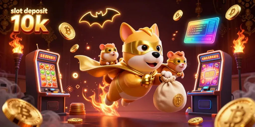 Slot deposit 10k menghasilkan jackpot besar dengan lucky 7s di mesin slot yang glamor.