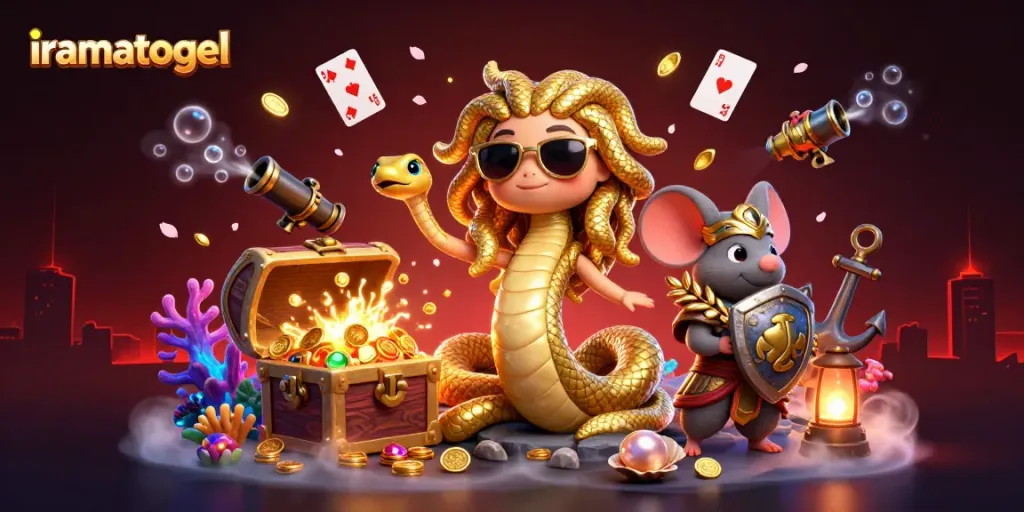 Engage in thrilling gaming adventures with iramatogel featuring Medusa and treasure-filled explosions.