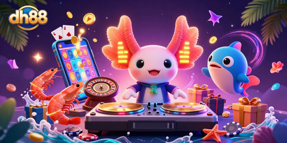 Engage in thrilling gameplay at dh88 with vibrant casino elements and underwater adventure!