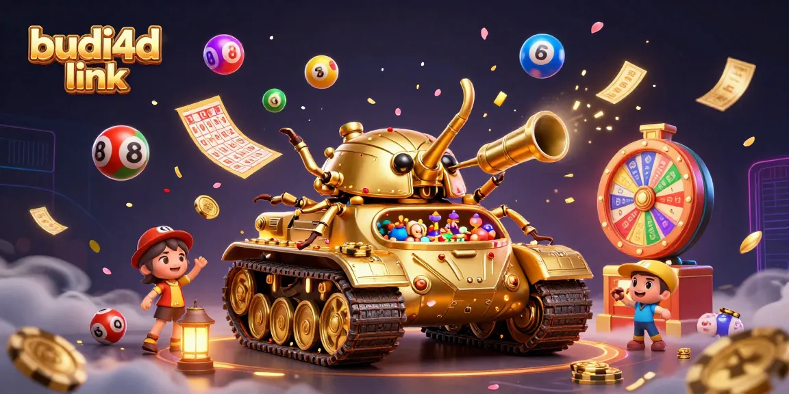 Experience the thrilling excitement of budi4d link with vibrant casino elements and engaging characters.