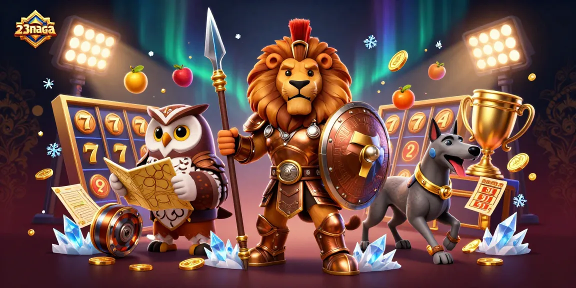 Experience the excitement of 23naga slots with engaging characters and vibrant game elements.