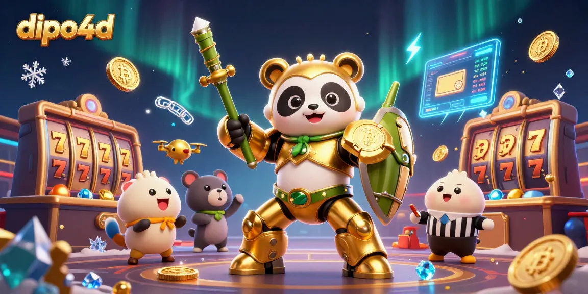 Experience thrilling gameplay with dipo4d in a rich casino atmosphere featuring vibrant elements and characters.