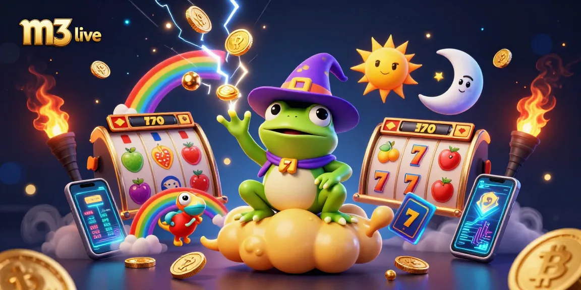 Experience thrilling gameplay at m3 live with vibrant slot machines and joyful characters.