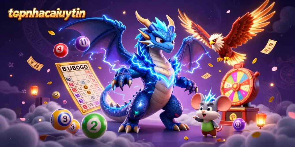 Experience the thrill of winning new games at topnhacaiuytin with vibrant lottery balls and exciting characters!