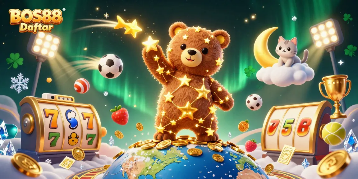 Permainan seru di BOS88 Daftar dengan slot dan simbol menarik yang mengundang keberuntungan.