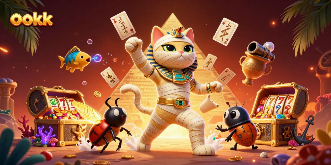 Experience exhilarating gameplay with the ookk platform featuring exotic casino elements and vibrant characters.