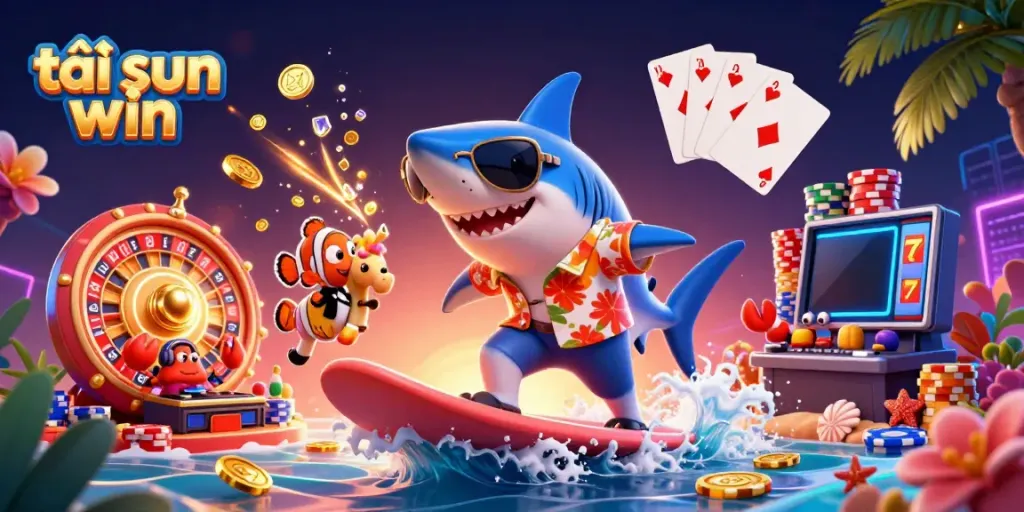 Win big with tải sun win - Experience exciting casino adventures in a vibrant underwater world
