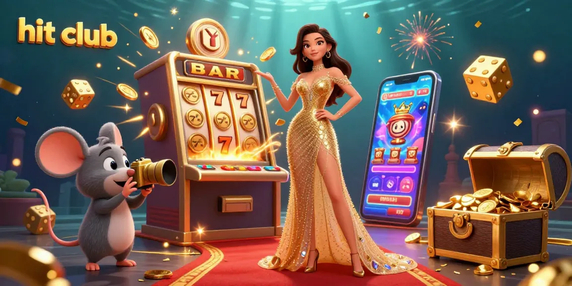 Hit club - Experience excitement with a stunning casino scene bursting with games and rewards.
