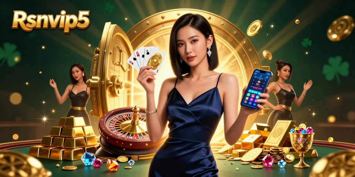 Berinteraksi dengan Rsnvip5 untuk pengalaman bermain game online yang menakjubkan dengan elemen kasino yang glamor.