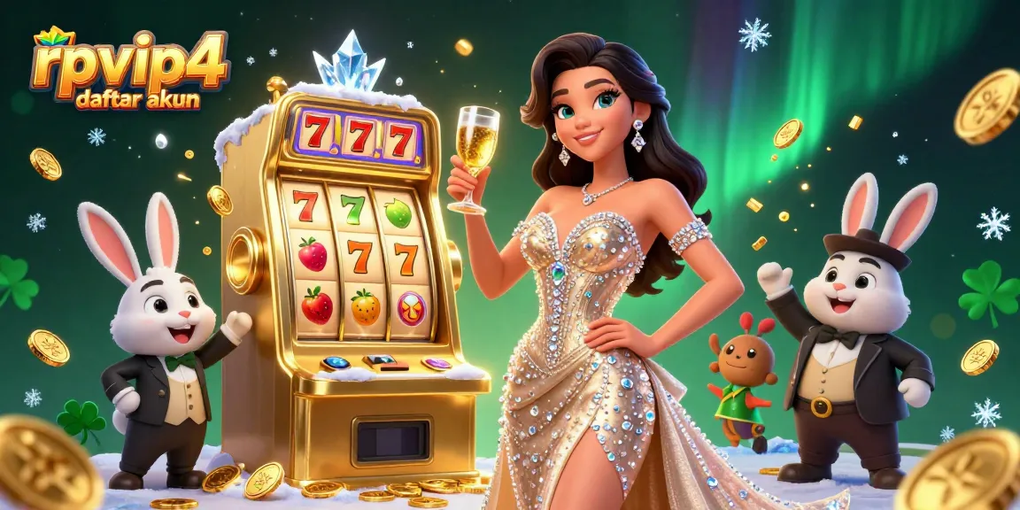 Play and win with rpvip4 daftar akun: A dazzling casino scene featuring proactive gaming elements.