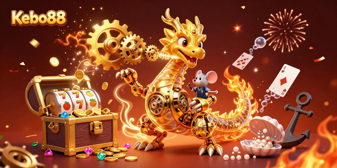 Kebo88 menghadirkan permainan slot gacor dengan banyak koin emas dan simbol buah.