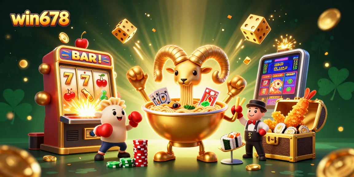 Experience thrilling gameplay at win678 with dynamic casino characters in an exciting 3D illustration.