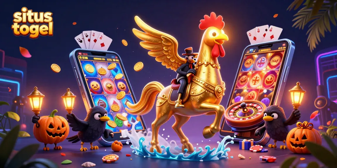 Situs togel menunjukkan kemenangan dalam suasana kasino yang meriah dan penuh warna