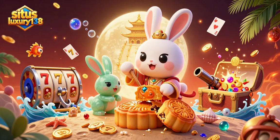 Play poker and win at situs luxury138 with an exciting scene featuring characters and casino elements.