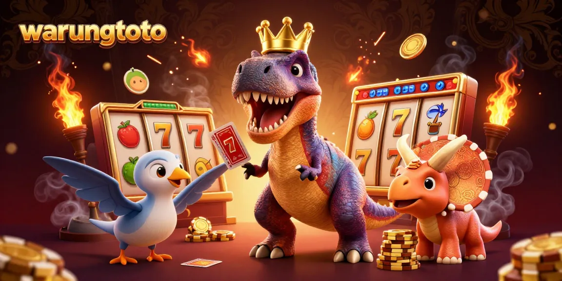 Menangkan permainan slot lebih besar dengan warungtoto saat menggunakan mesin slot yang penuh warna dan menarik.