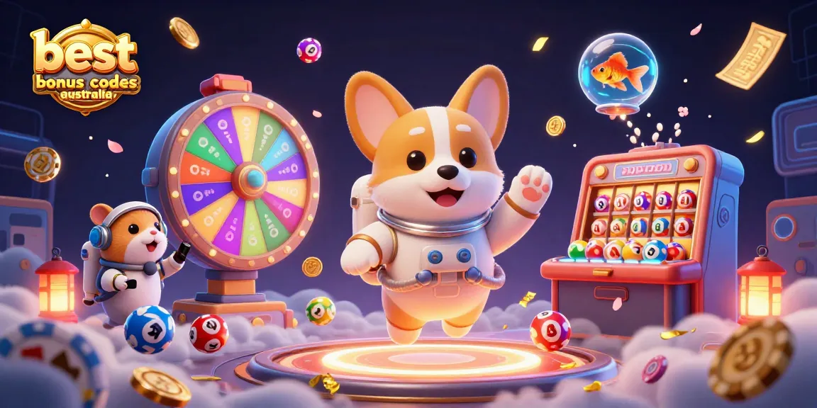 Engage with the best no deposit bonus codes australia illustrated with 3D characters in a vibrant casino