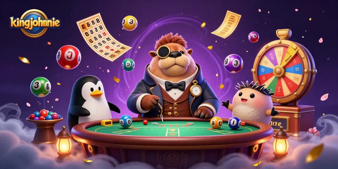 Participate in exciting gaming moments with kingjohnnie's vibrant casino illustration featuring bluffing players.