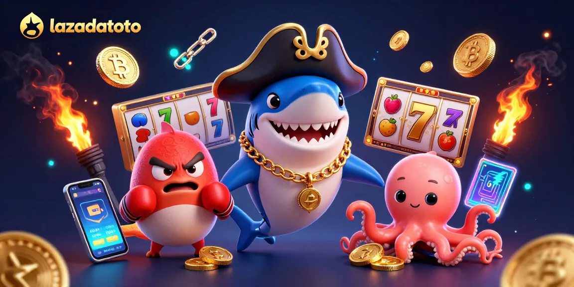 lazadatoto merayakan keberuntungan dengan karakter kartun 3D di kasino
