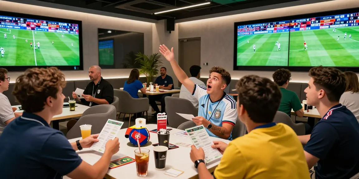 tempototo sports betting scene with fans enjoying the 2026 World Cup excitement