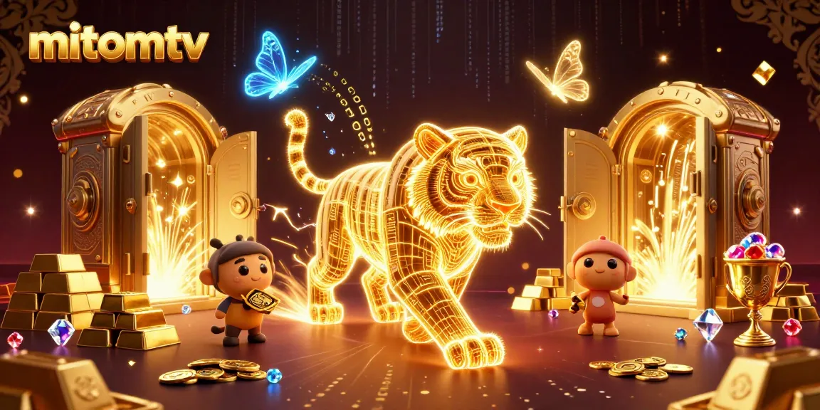 Experience thrilling moments with mitomtv in a vibrant 3D digital casino world.