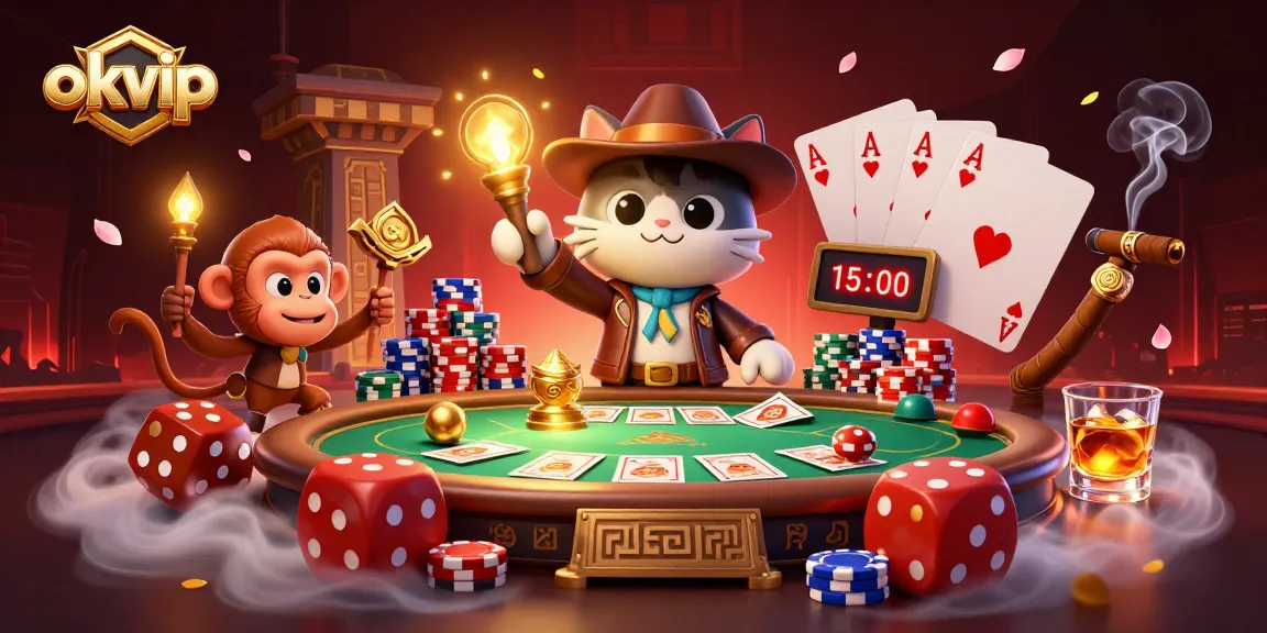 Engage with okvip for immersive online gaming adventures featuring unique casino treasures.